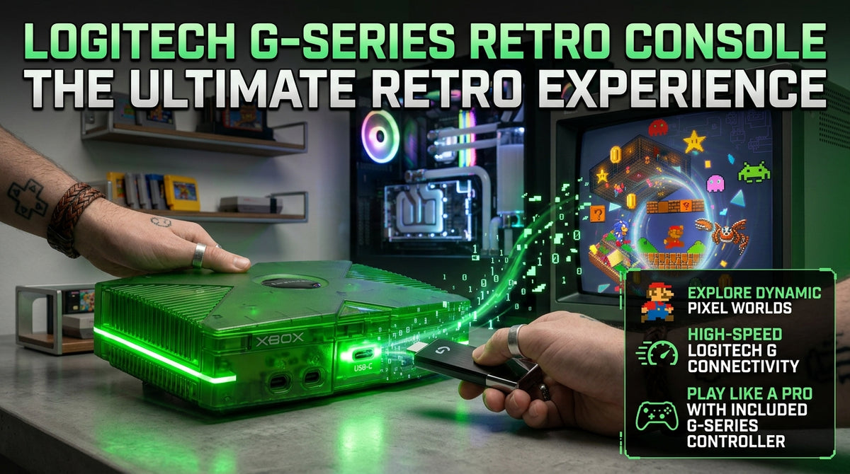 GameStick Lite – Retro Gaming Console with 20,000+ Games & 2 Wireless Controllers