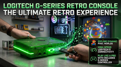 GameStick Lite – Retro Gaming Console with 20,000+ Games & 2 Wireless Controllers